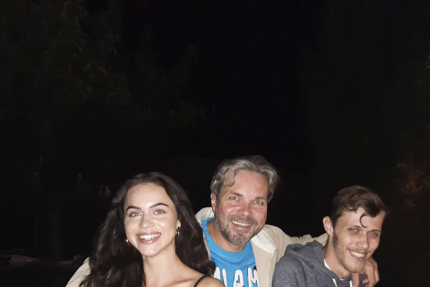 S DEŤMI: Laura a Kristián robia otcovi radosť.