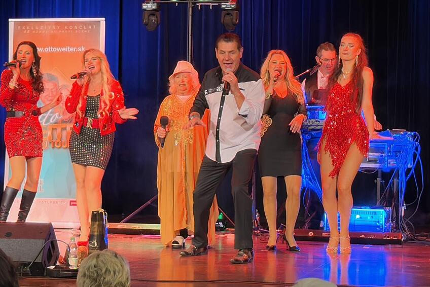 Otto Weiter oslávil 70 rokov veľkolepým turné: Už neskáčem z pódia do publika!