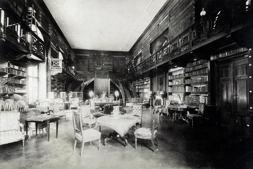 1897: Takto vyzerala knižnica pred vyše sto rokmi.