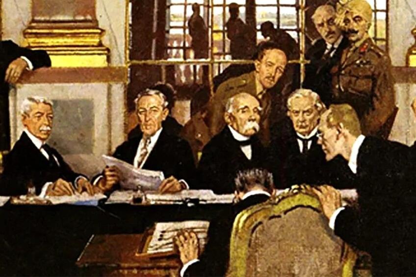 VERSAILLSKÁ KONFERENCIA: Za svoje mierové snahy získal Nobelovu cenu mieru americký prezident Woodrow Wilson.