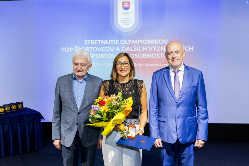 SOŠV ocenil olympionikov a športové osobnosti: Kto získal prestížnu medailu?