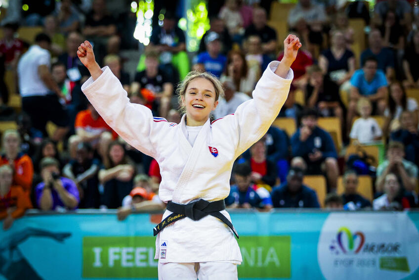 Džudistke Patrícii Tománkovej v tomto roku ide karta: Druhé víťazstvo na turnaji Európskeho pohára juniorov!