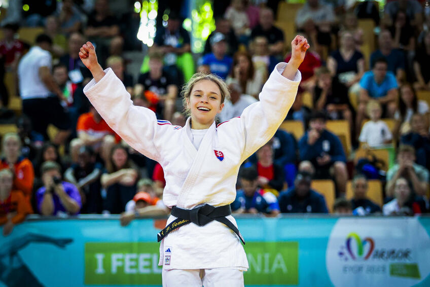 Džudistke Patrícii Tománkovej v tomto roku ide karta: Druhé víťazstvo na turnaji Európskeho pohára juniorov!