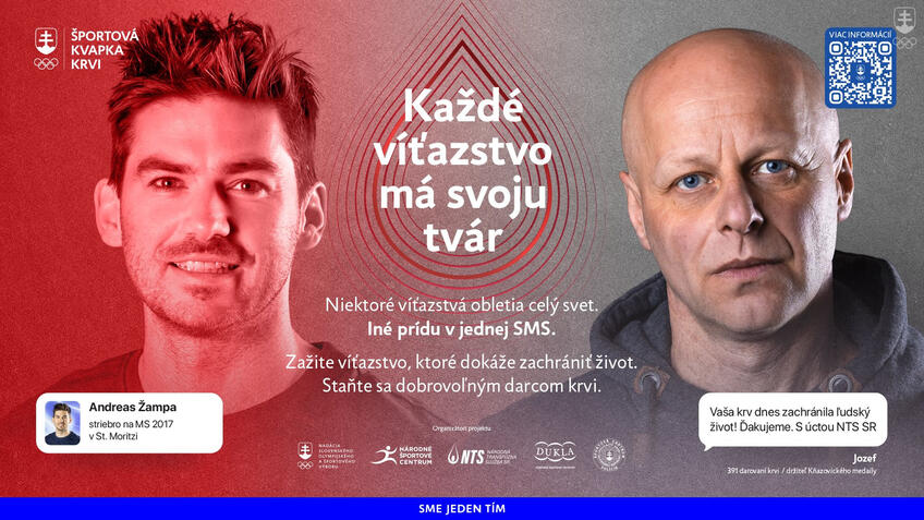 Športová kvapka krvi: Každé víťazstvo má svoju tvár