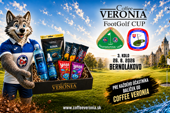 Príďte si zahrať footgolf do Bernolákova! Coffee VERONIA FootGolf CUP privíta aj úplných nováčikov