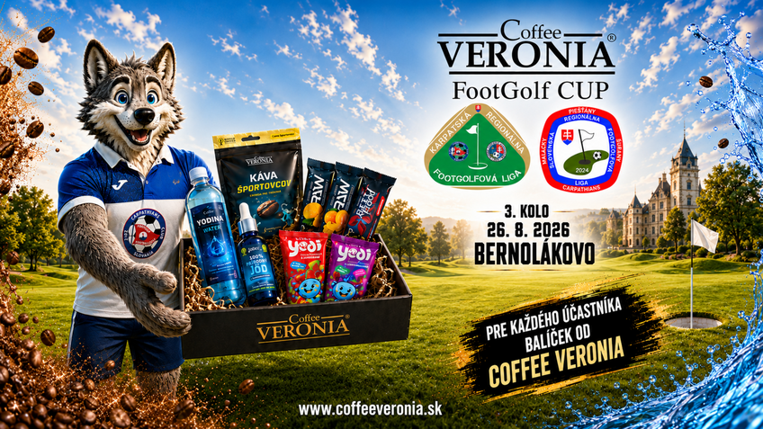Príďte si zahrať footgolf do Bernolákova! Coffee VERONIA FootGolf CUP privíta aj úplných nováčikov