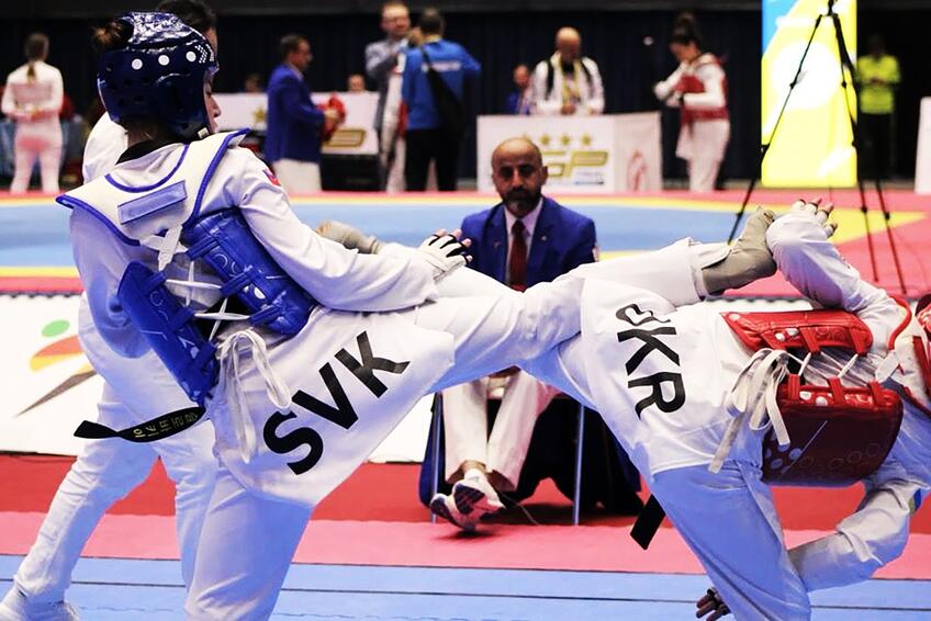 BOJOVÉUMENIE TAEKWONDO: Medzi športovcami je polovica žien a dievčat.