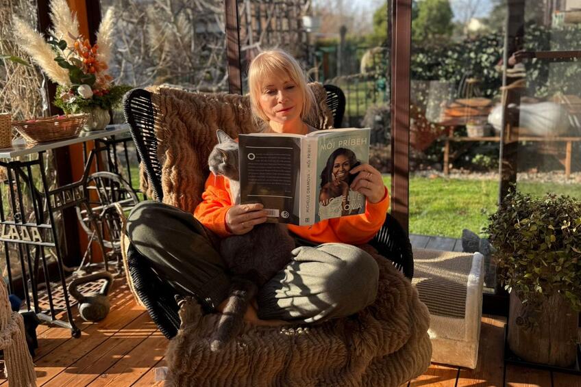 Herečka Zuzka Vačková a jej obľúbená kniha