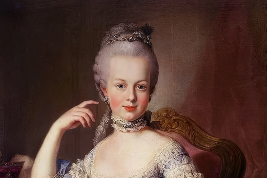 Marie Antoinette  z Viedne do Versailles až pod gilotínu