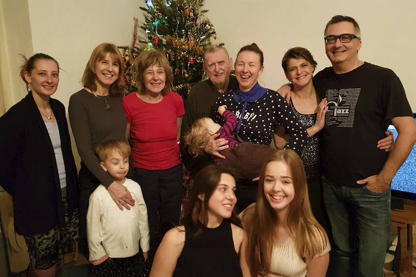 VEĽKÁ RODINA: Feldekovci vychovali päť detí.