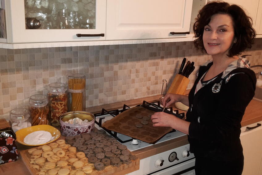 GAZDINKA: Na štedrovečerný stôl pečie speváčka vlastné vianočné koláče.