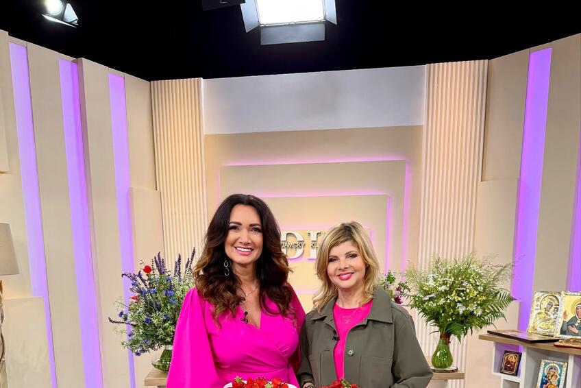 Karin Majtánová je dlhoročná obľúbená televízna moderátorka.