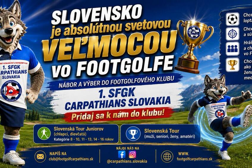 Rok 2026 opäť potvrdil, že Slovensko je absolútnou svetovou veľmocou vo footgolfe. 