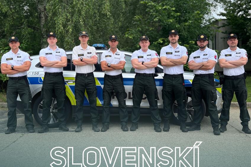 SLOVENSKÍ POLICAJTI V CHORVÁTSKU: Spolu osem policajtov zo Slovenska sa vystrieda v dvoch turnusoch.