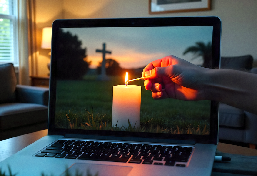 Šikovné moderné technológie: Zapáľte sviečky na diaľku