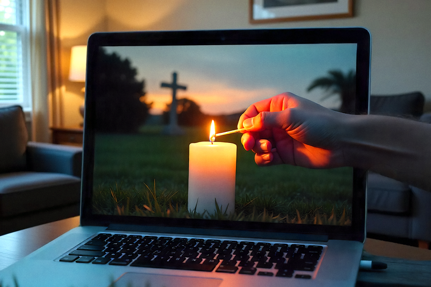 Šikovné moderné technológie: Zapáľte sviečky na diaľku