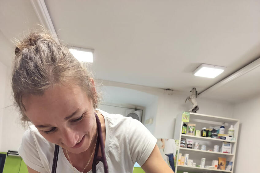Veterinárka Beáta Schatz Filová