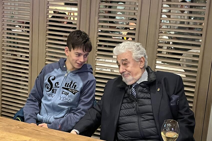 Plácido Domingo je známy ako mentor mladých talentov.