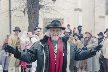 Režisér Juraj Jakubisko (* 30. apríl 1938, Kojšov – † 24. február 2023, Praha)