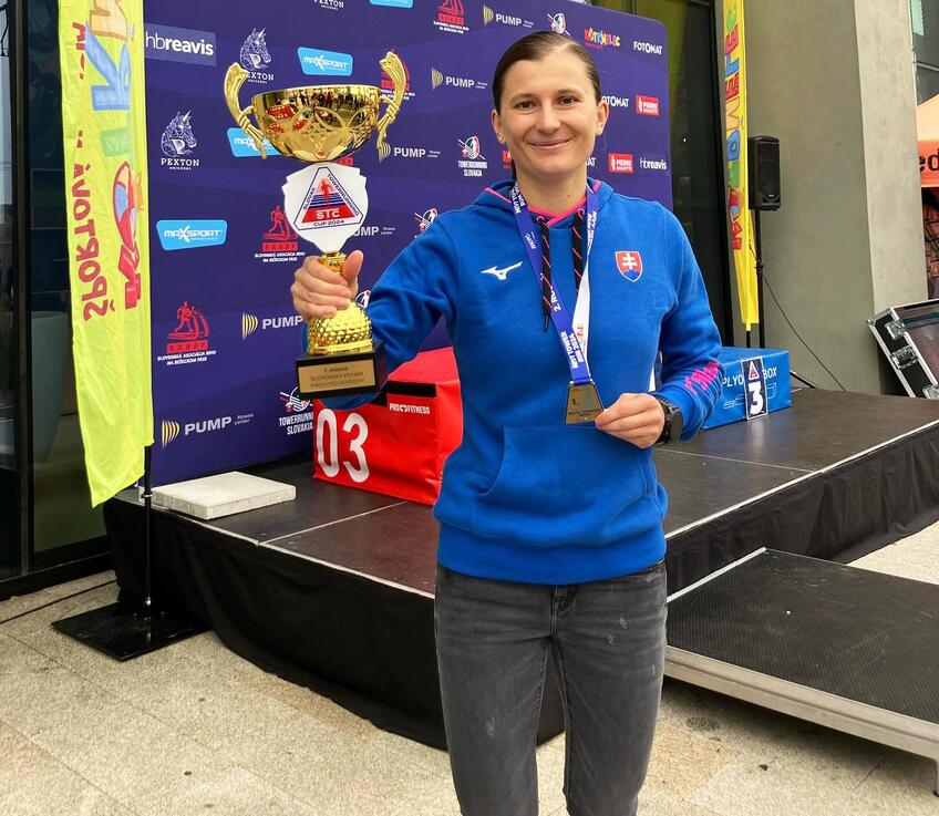 Kamila Chomaničová sa venuje nezvyčajnému športu, aj dôležitej práci: Tornádo na schodoch