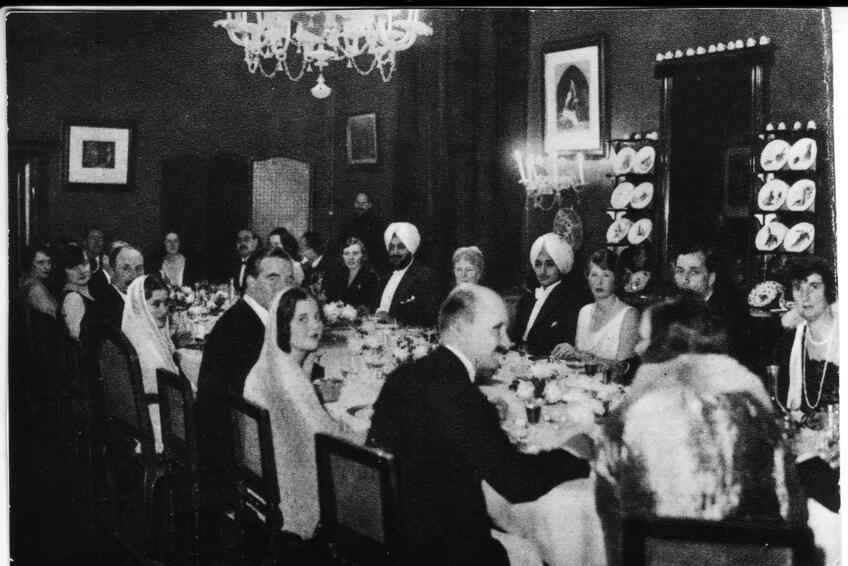 Návšteva maharadžu  z Patialy: Súčasťou pokladu  knižnice sú aj vzácne  dobové fotografie.