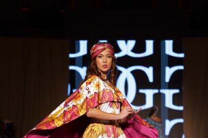 Gabriela Giotto bola jednou z hviezd a New York Fashion Weeku.