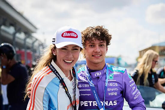 Koniec svadobných plánov lyžiarov Shiffrinovej a Kildeho? Mikaela očarila jazdca Formuly 1