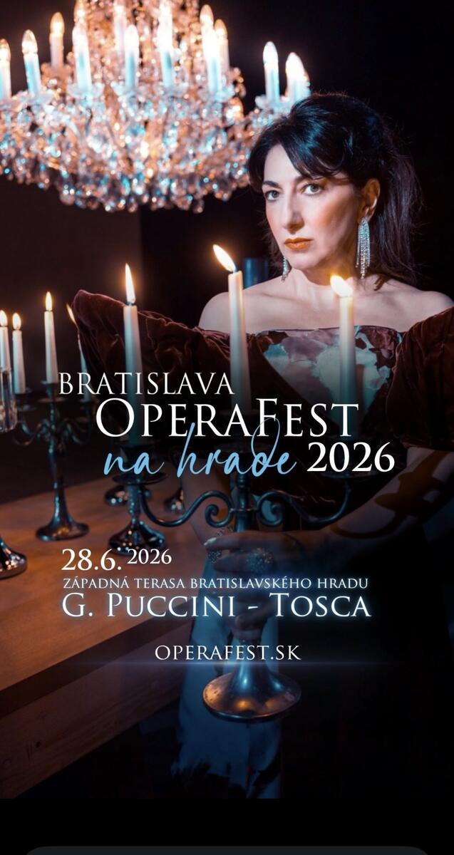 Hlavné mesto privíta už 6. ročník festivalu Opera fest na hrade: Prídu svetové hviezdy 