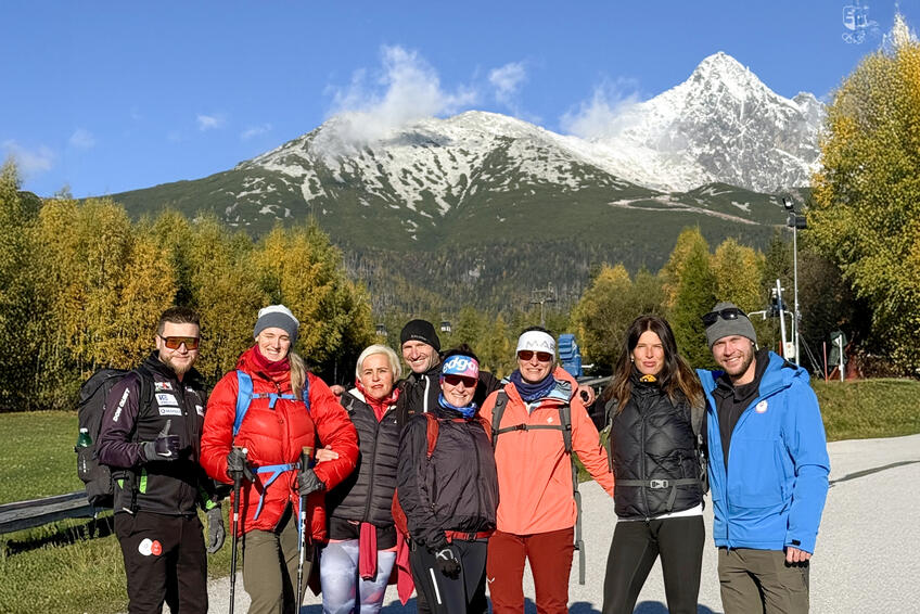 Skalnaté pleso privítalo športovcov: Olympionici v Tatrách