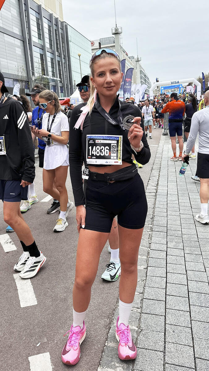 Športovkyňa Laura Debnárová prekonala samu seba: Odbehla polmaratón so zlámanou nohou!