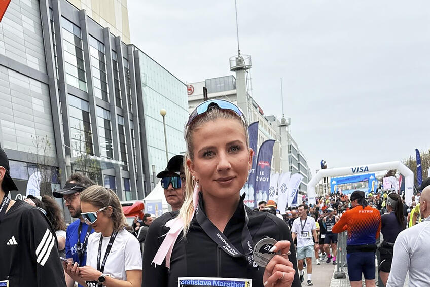 Športovkyňa Laura Debnárová prekonala samu seba Odbehla polmaratón so zlámanou nohou!
