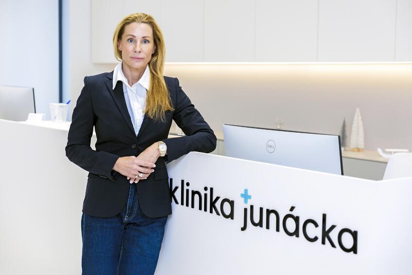 KAŽDÝ KLIENT JE DÔLEŽITÝ: Lenka Ivančevič, riaditeľka kliniky, sa teší z pozitívnych ohlasov na ich prácu. 