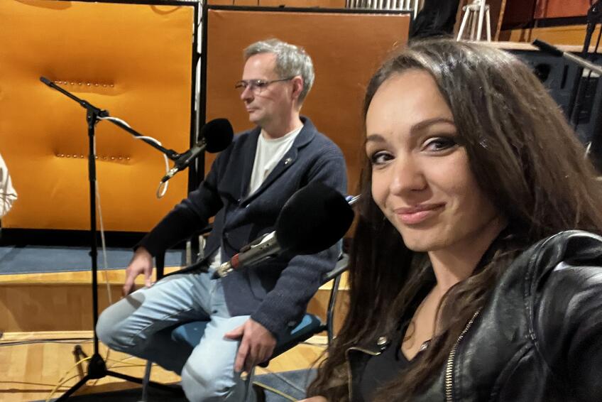 Martina Comisso s textárom Vladom Krauszom