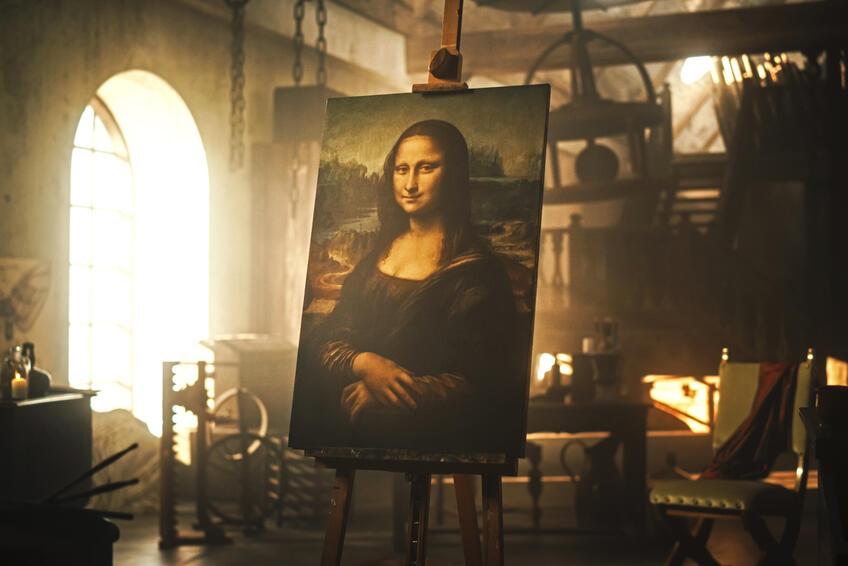 MONA LISA: LEONARDO DA VINCI.