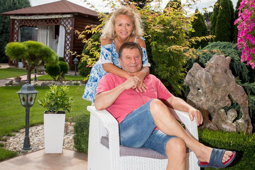 Pavel Peschl s manželkou Magdalénou