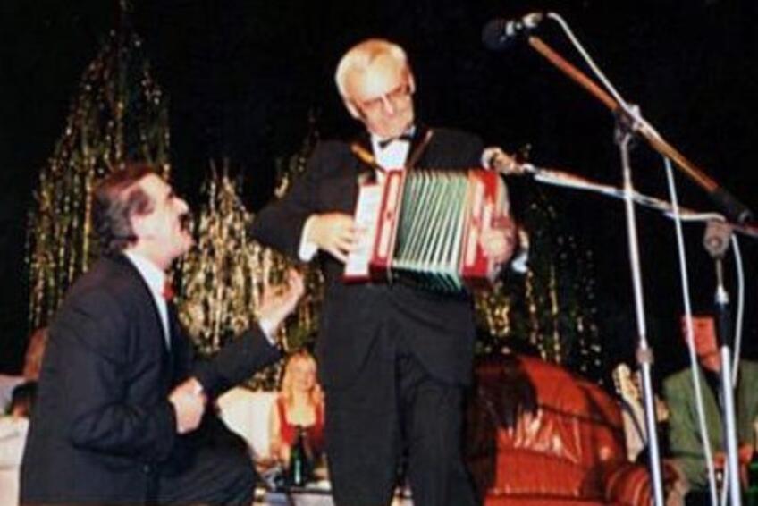 MULTITALENT: Krajíček bol v mladosti folklorista. Spieval, tancoval a hral na štyri  hudobné nástroje.