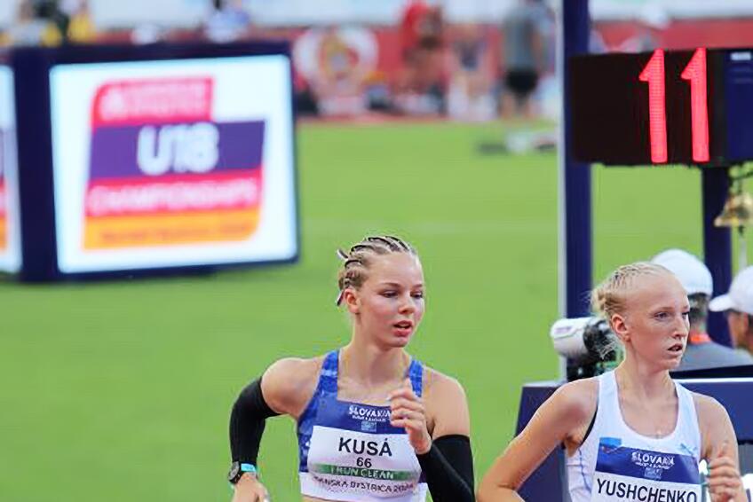 TALENTOVANÁ: Petra je našou veľkou atletickou nádejou.