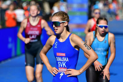 Triatlonistka Diana Dunajská je veľkou nádejou slovenského juniorského olympijského tímu.