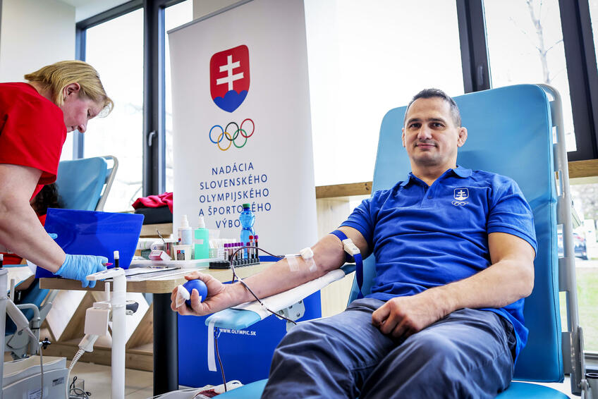 DŽUDISTA JOZEF KRNÁČ: Patrí medzi pravidelných darcov.