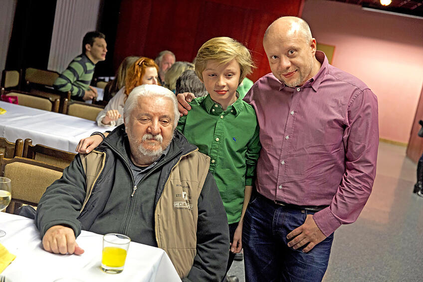 S OTCOM A SYNOM: Marián Labuda starší zomrel v roku 2018 ako 73-ročný, Majov syn Rišo má k herectvu tiež blízko.