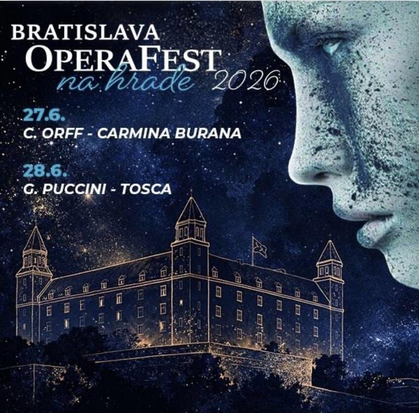 Hlavné mesto privíta už 6. ročník festivalu Opera fest na hrade: Prídu svetové hviezdy 