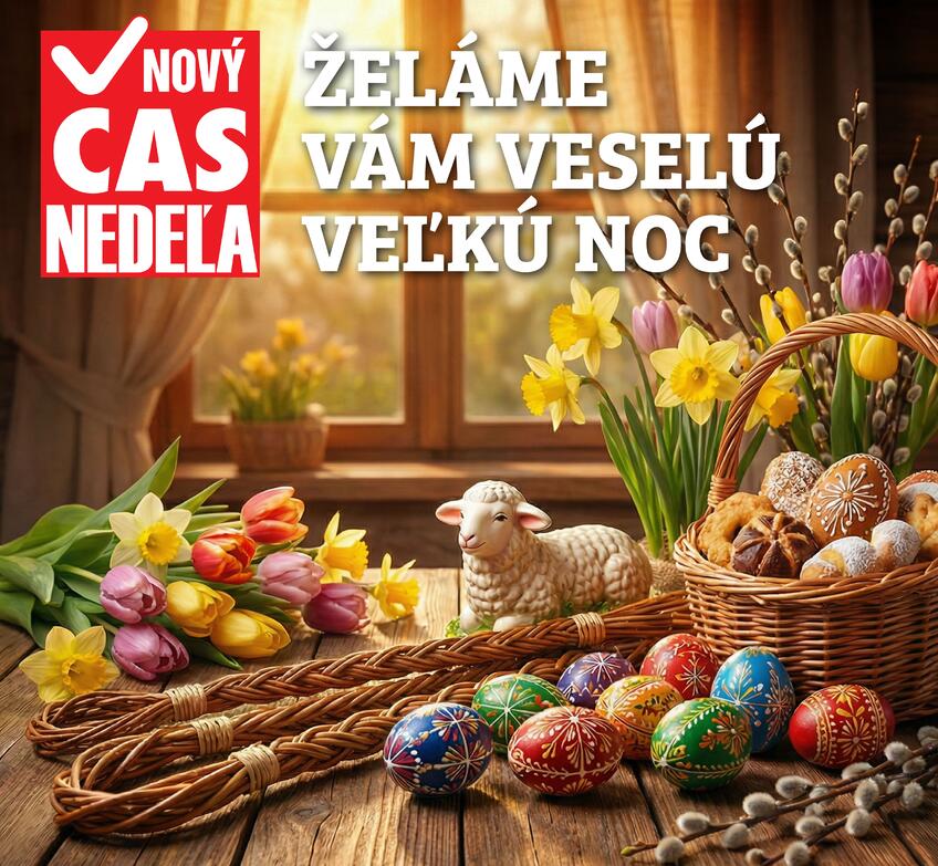 Želáme vám radostné oslavy Veľkej noci