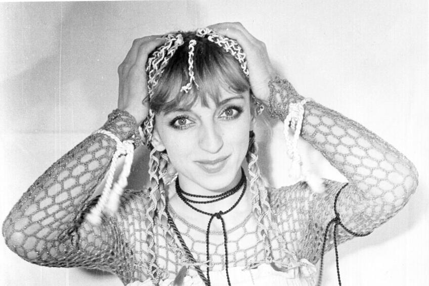 Jana Kratochvílová: Foto z roku 1982 - ako Nevesta Reggae.