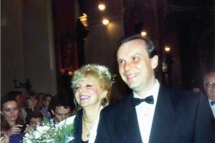 Hana Zagorová († 75) na svadobnej fotografii.