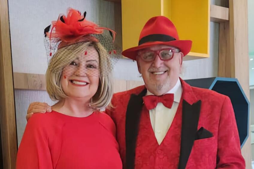 Jozef Oklamčák s milovanou manželkou Annou