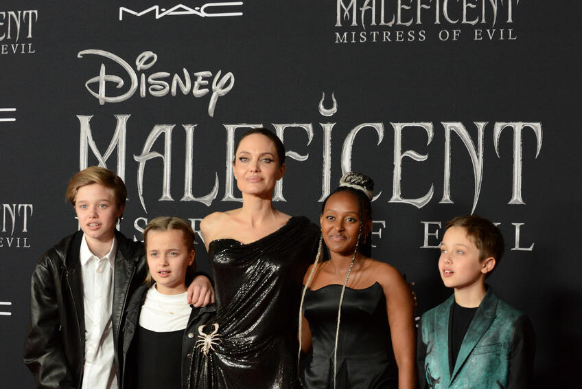 Angelina Jolie a jej deti