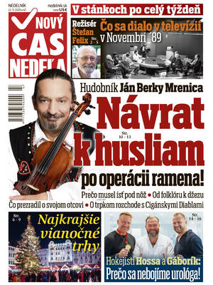 Nový čas nedeľa 46/2025